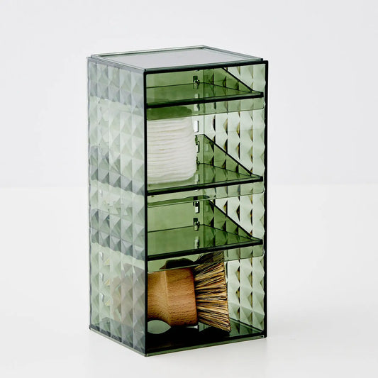 Acrylic Storage Container Tower Green - GigiandTom