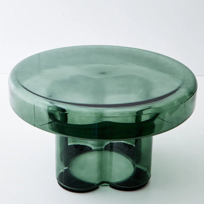 GigiandTom Glass Coffee Table Green
