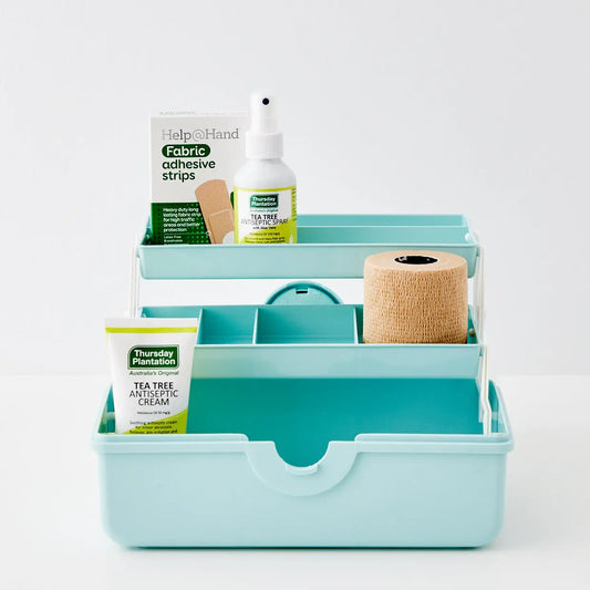 Medicine Box Storage Kit Sage - GigiandTom