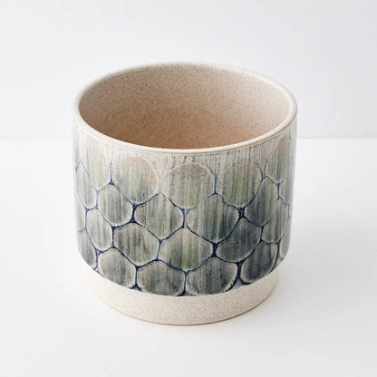 Plume Glazed Ceramic Plant Pot - GigiandTom