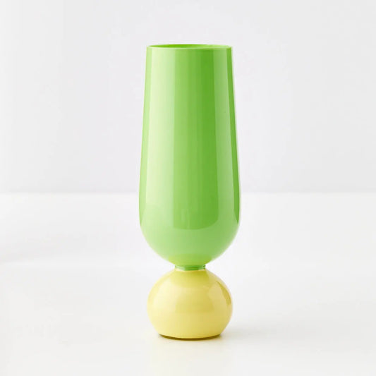 Aden Cocktail Glass Green - GigiandTom