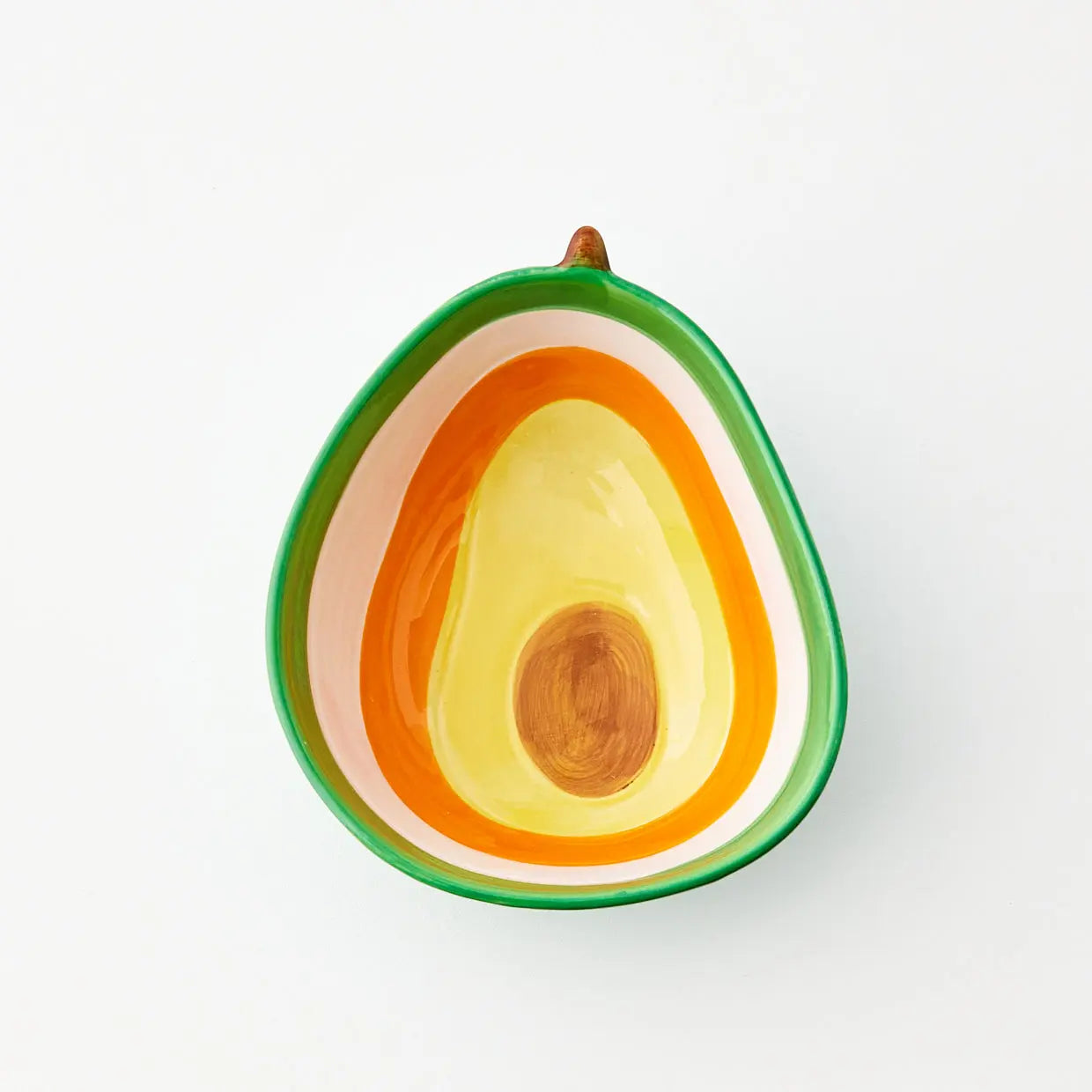 Avocado Ceramic Bowl Green - GigiandTom