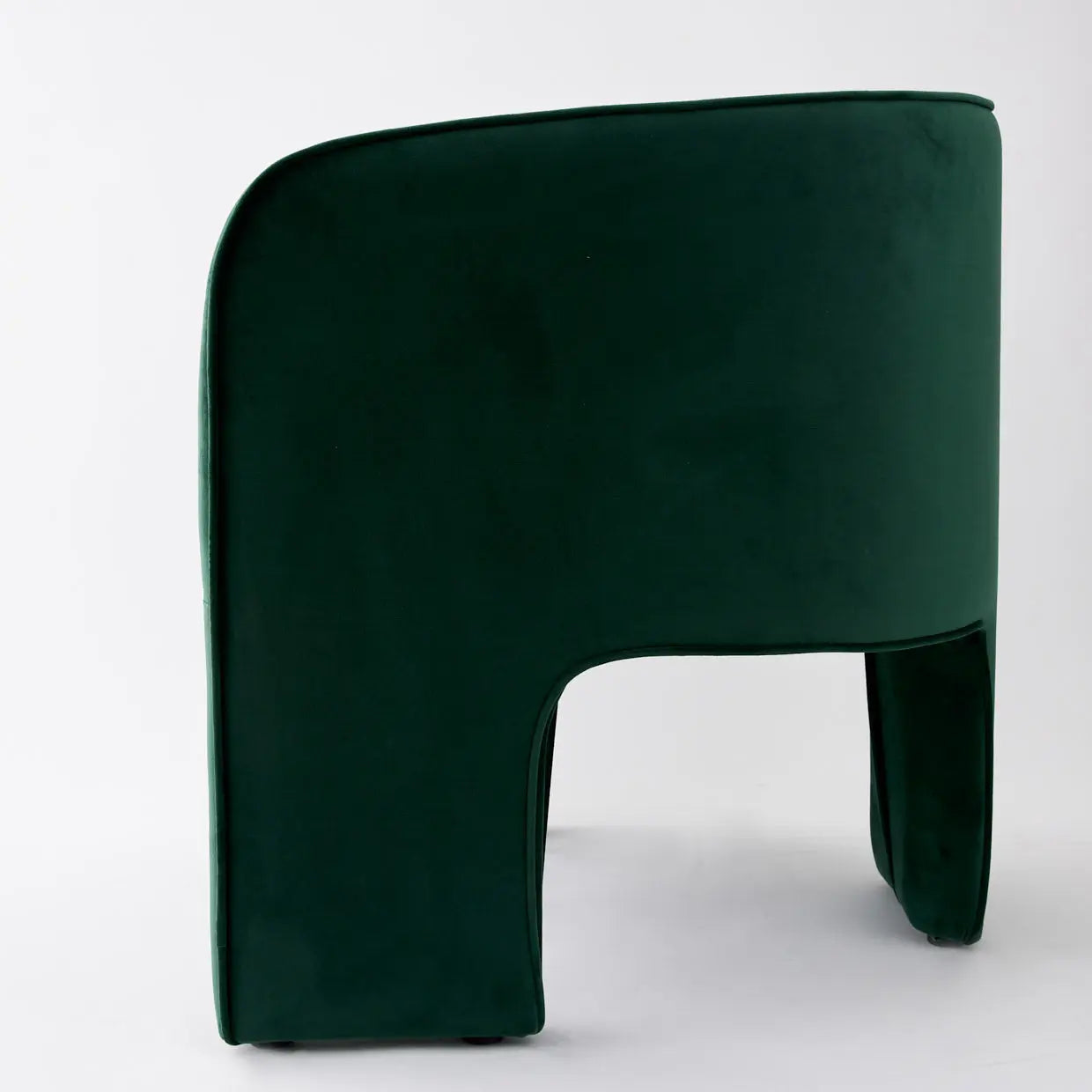 Bower Velvet Accent Chair Green - GigiandTom