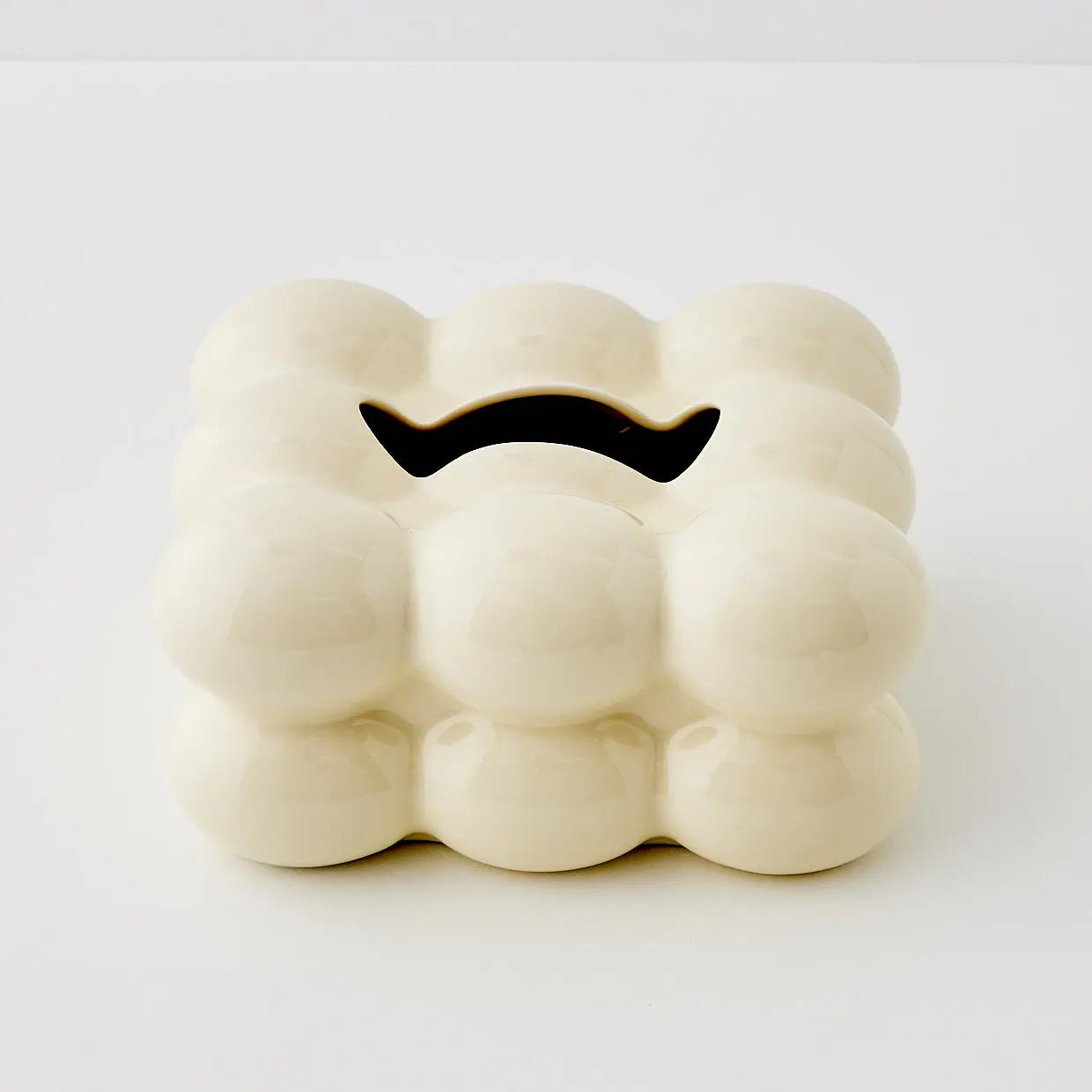Bubble Ceramic Tissue Box Cover - GigiandTom