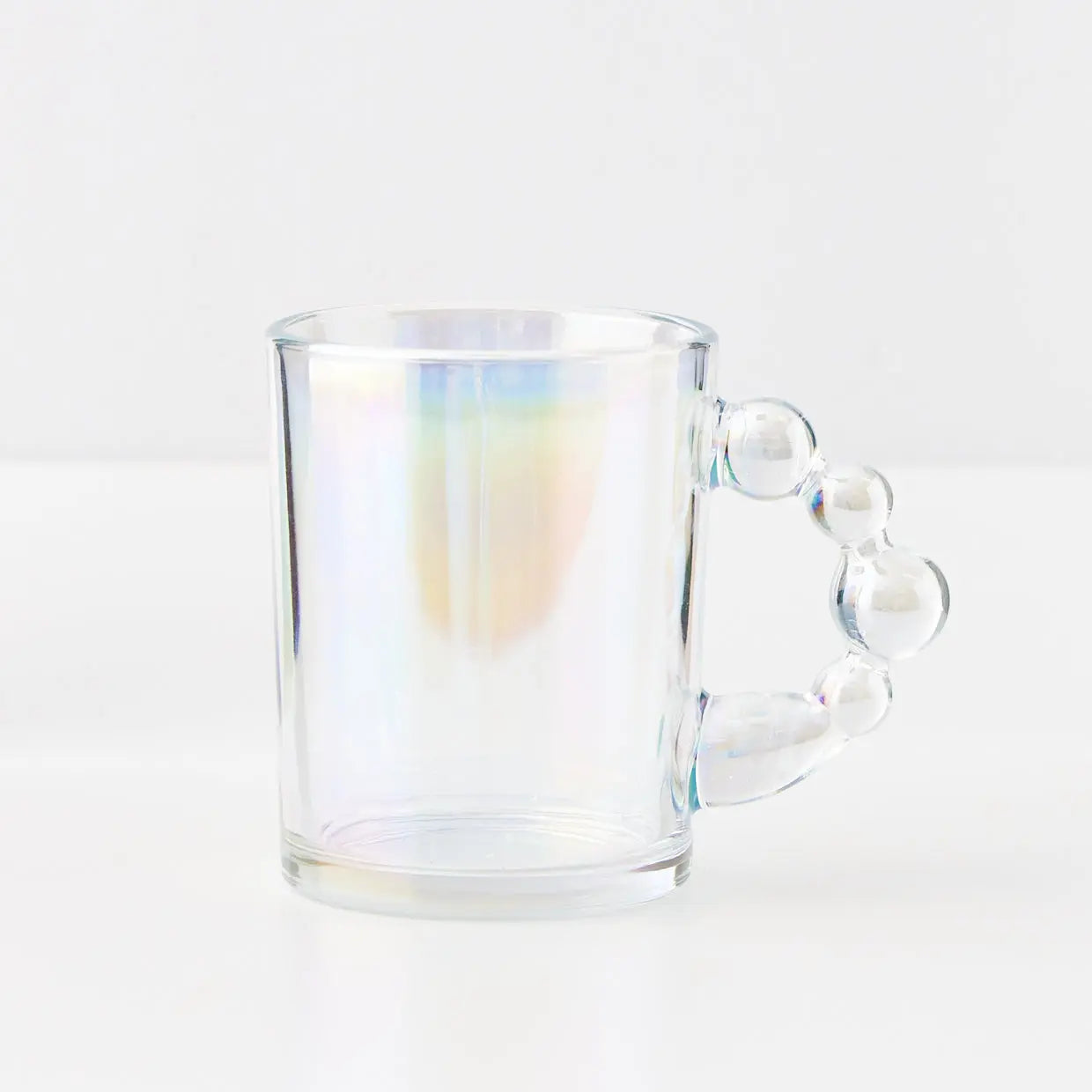 Bubble Glass Mug Iridescent - GigiandTom