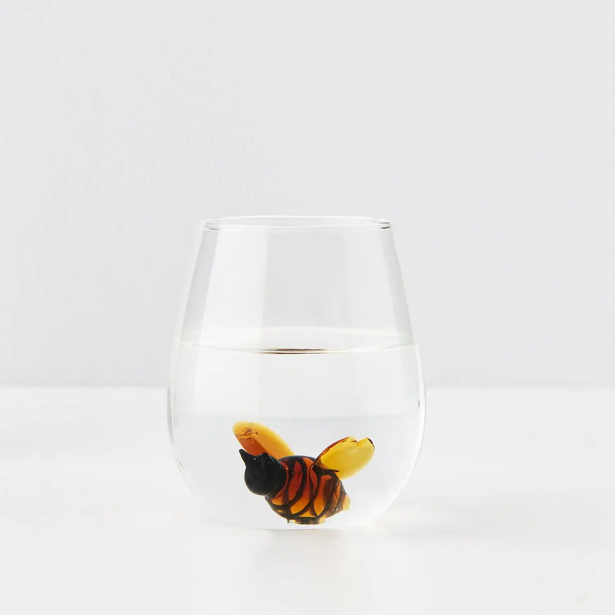 Bumble Bee Tumbler Clear - GigiandTom