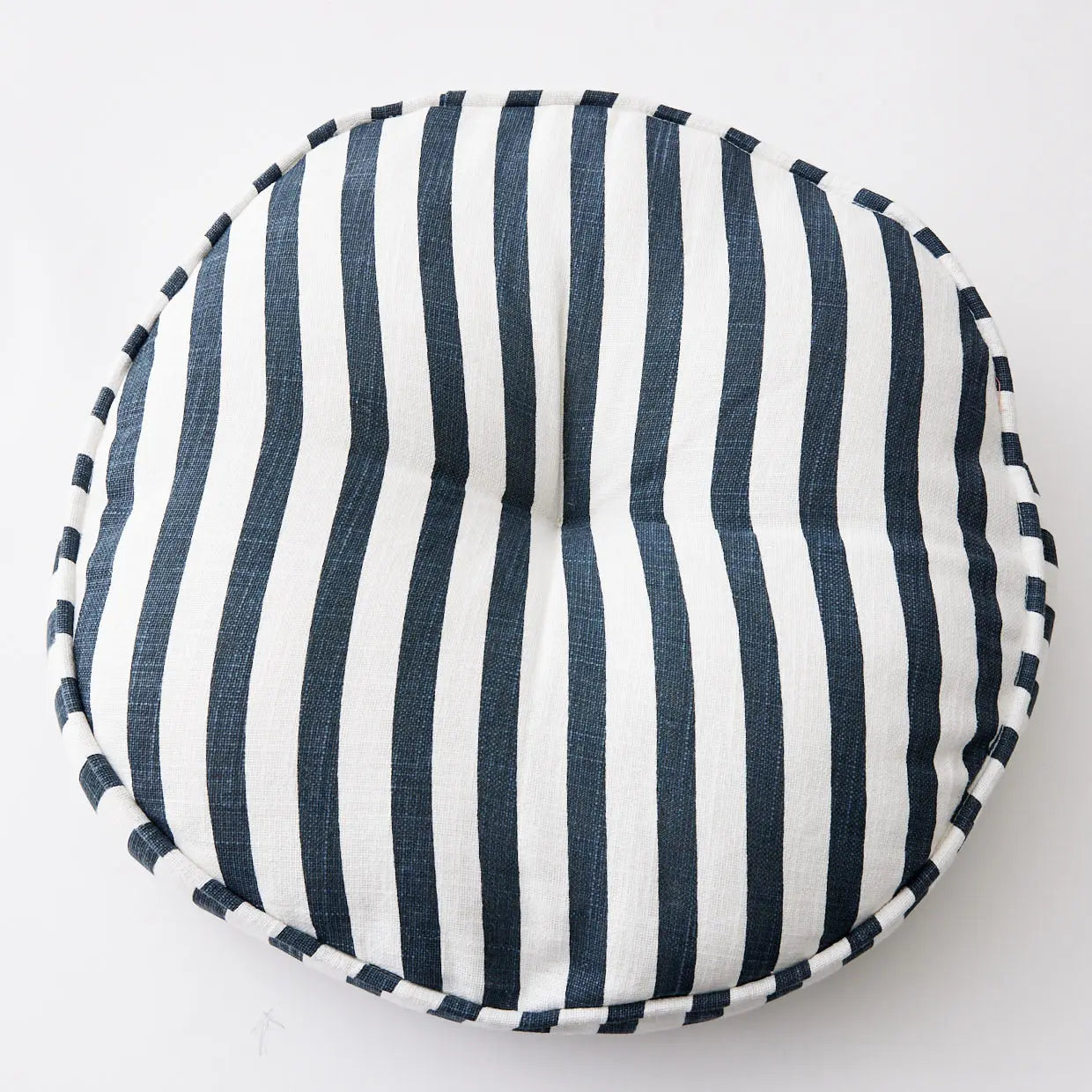 Catalina Stripe Round Cotton Cushion - GigiandTom