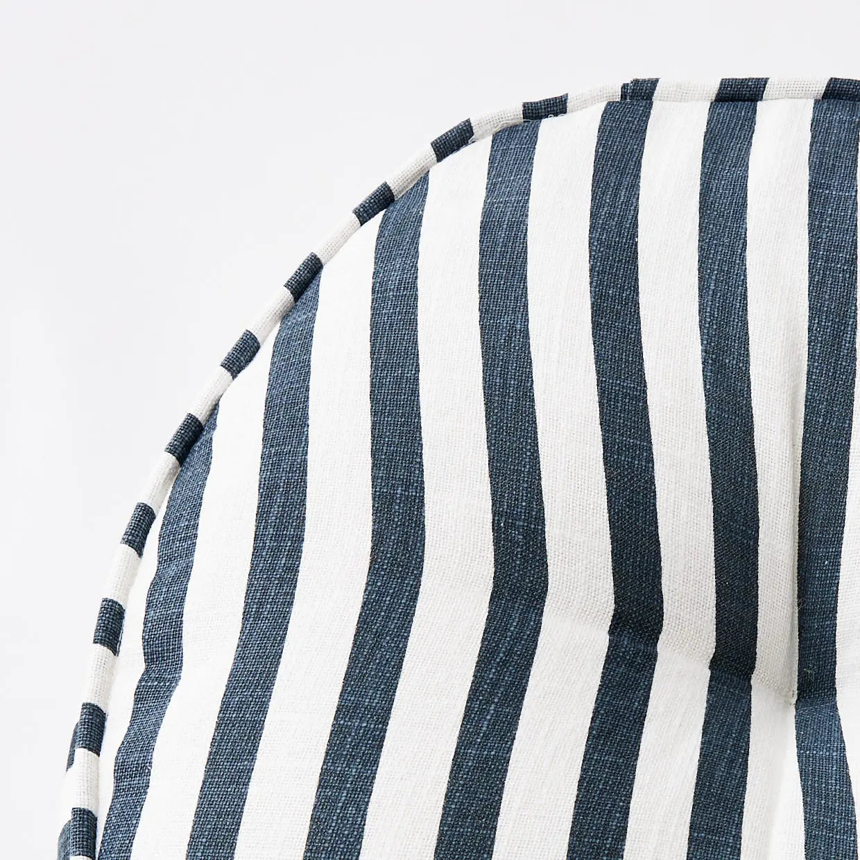 Catalina Stripe Round Cotton Cushion - GigiandTom