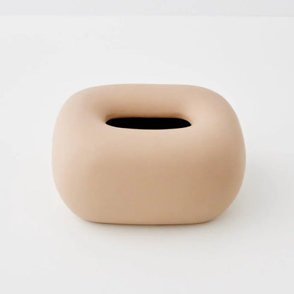 Chubby Ceramic Tissue Box Cover - GigiandTom