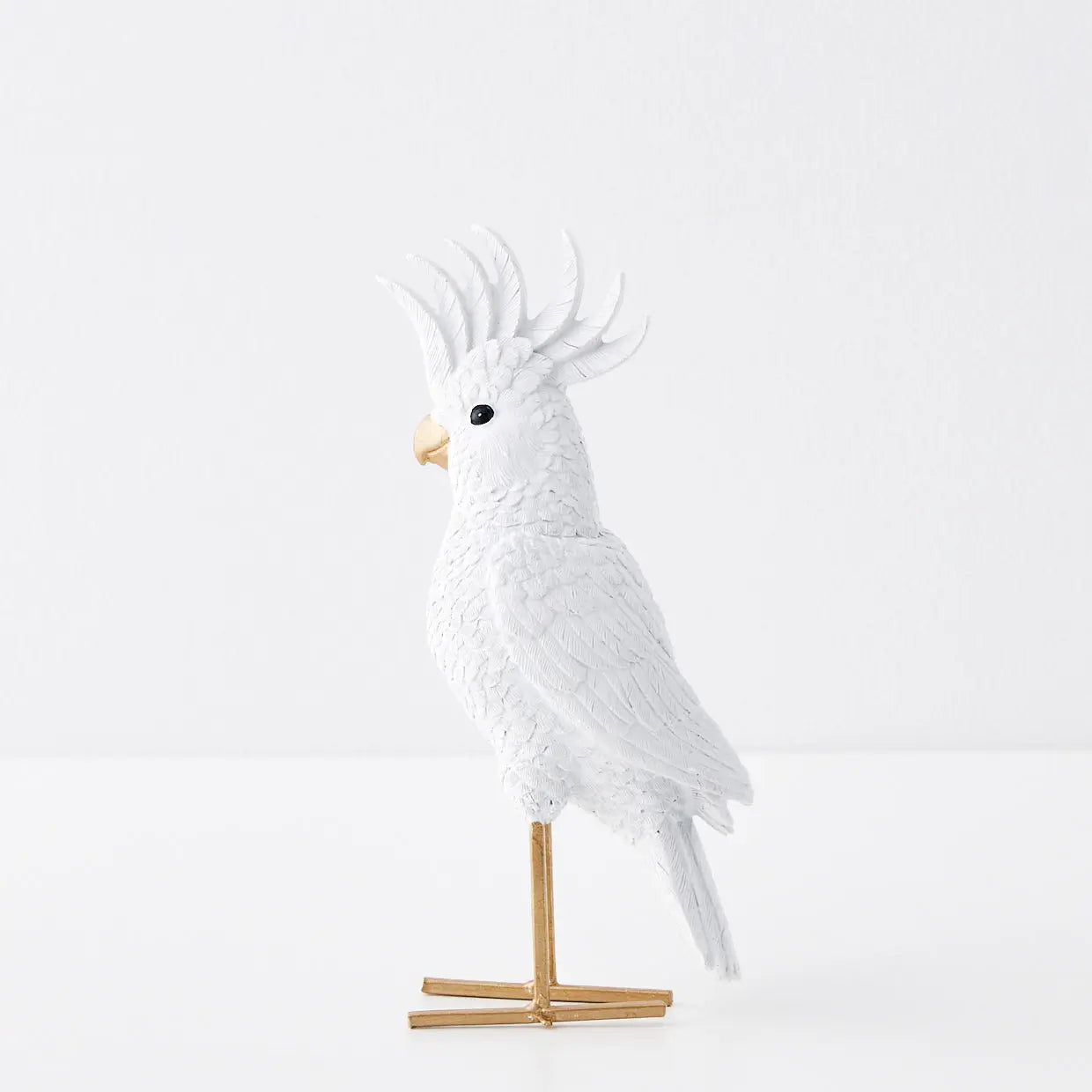 Cockatoo Can Play Resin Sculpture - GigiandTom