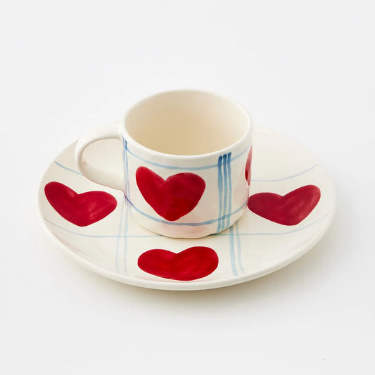 GigiandTom Cross My Heart Ceramic Mug