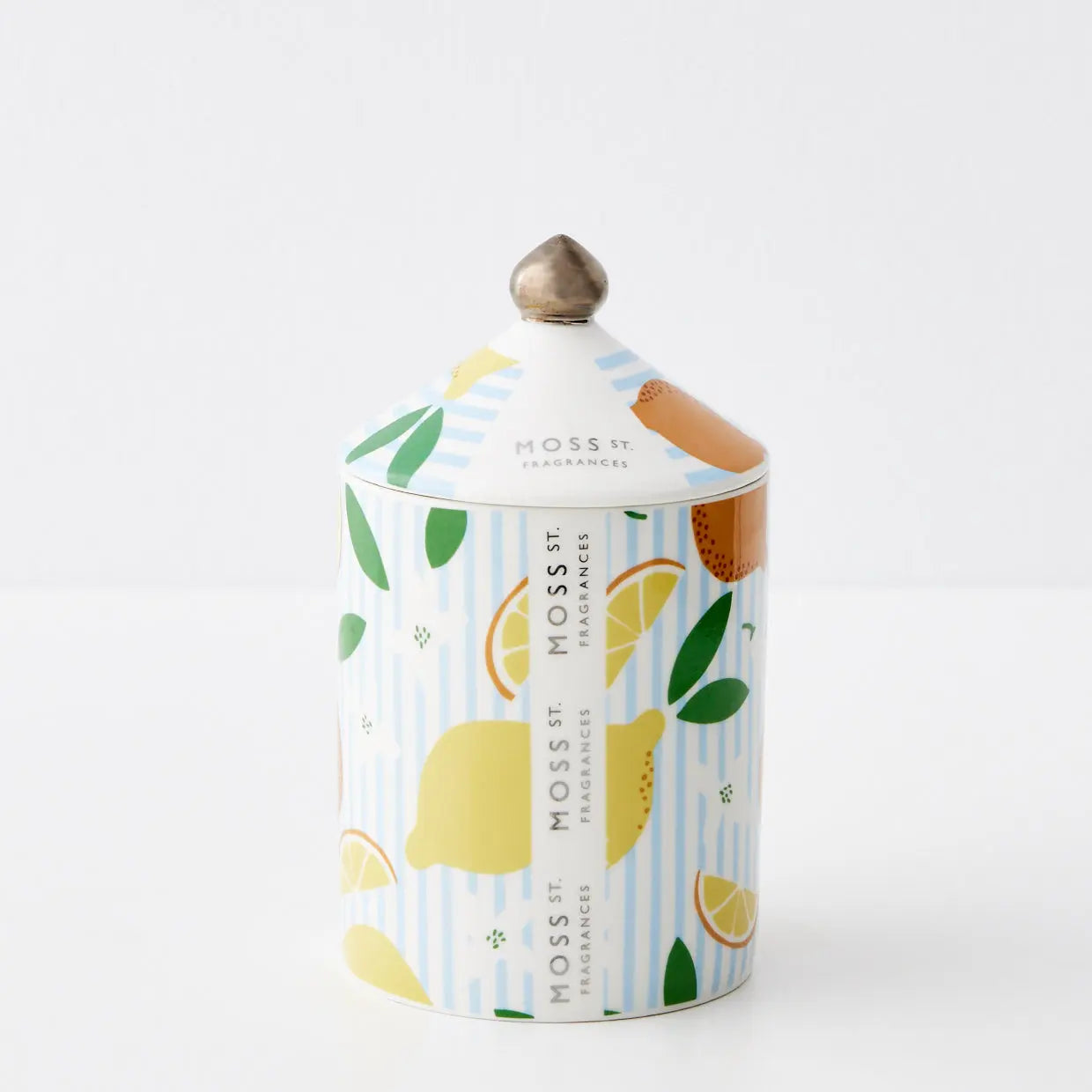 GigiandTom Crushed Salt & Lemon Zest Scented Soy Candle