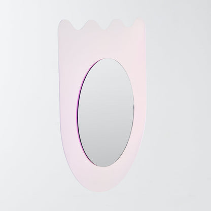 Curve Acrylic Wall Mirror Iridescent - GigiandTom