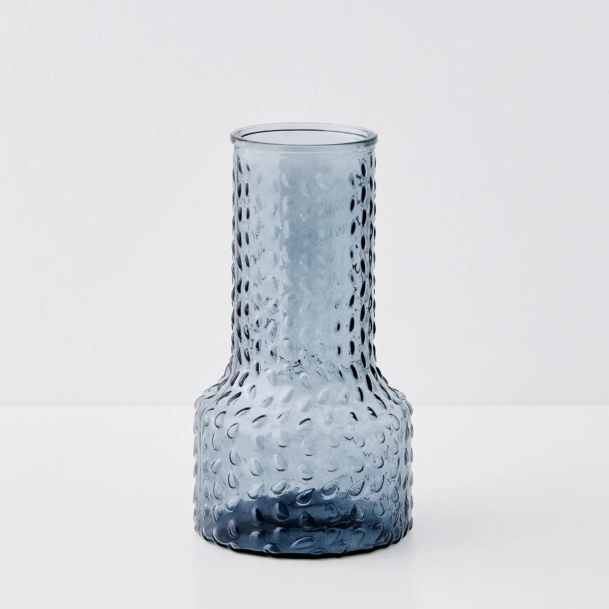 Droplet Coloured Glass Vase Blue - GigiandTom