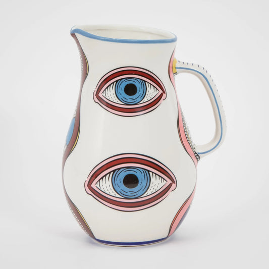 Evil Eye Ceramic Carafe - GigiandTom