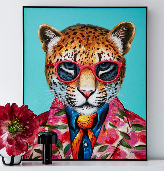 Fierce Fashion Framed Wall Art Painting - GigiandTom