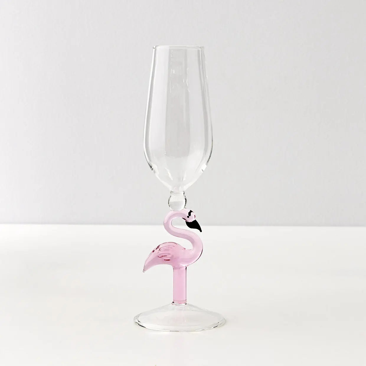 Flamingo Stem Champagne Glass - GigiandTom