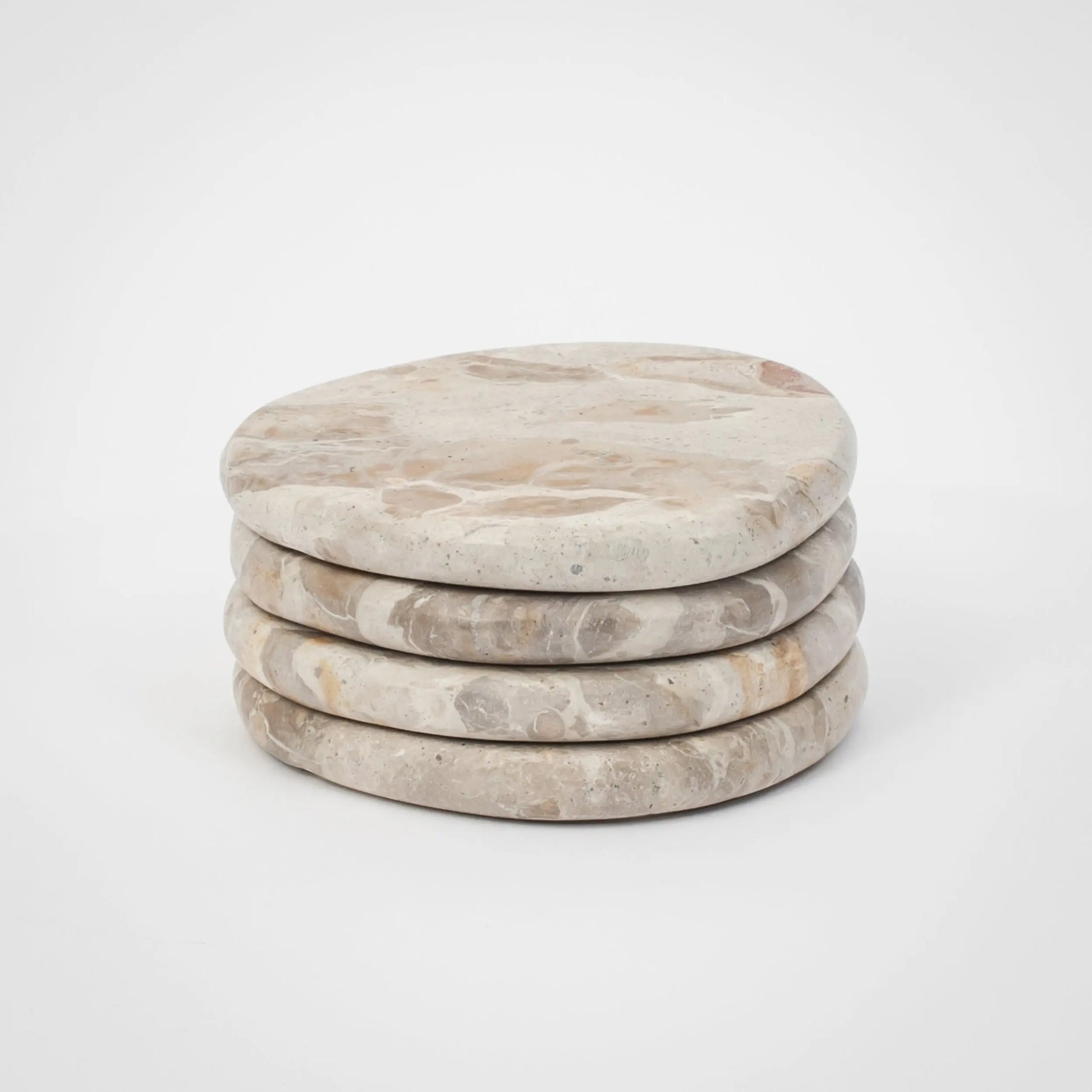 Flint Marble Coasters Set - GigiandTom