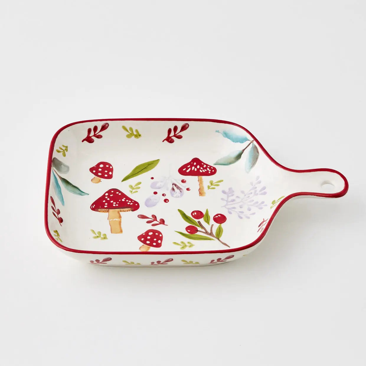 Forest Friends Ceramic Serving Plate with Handle | Kitchen - GIGI&TOM