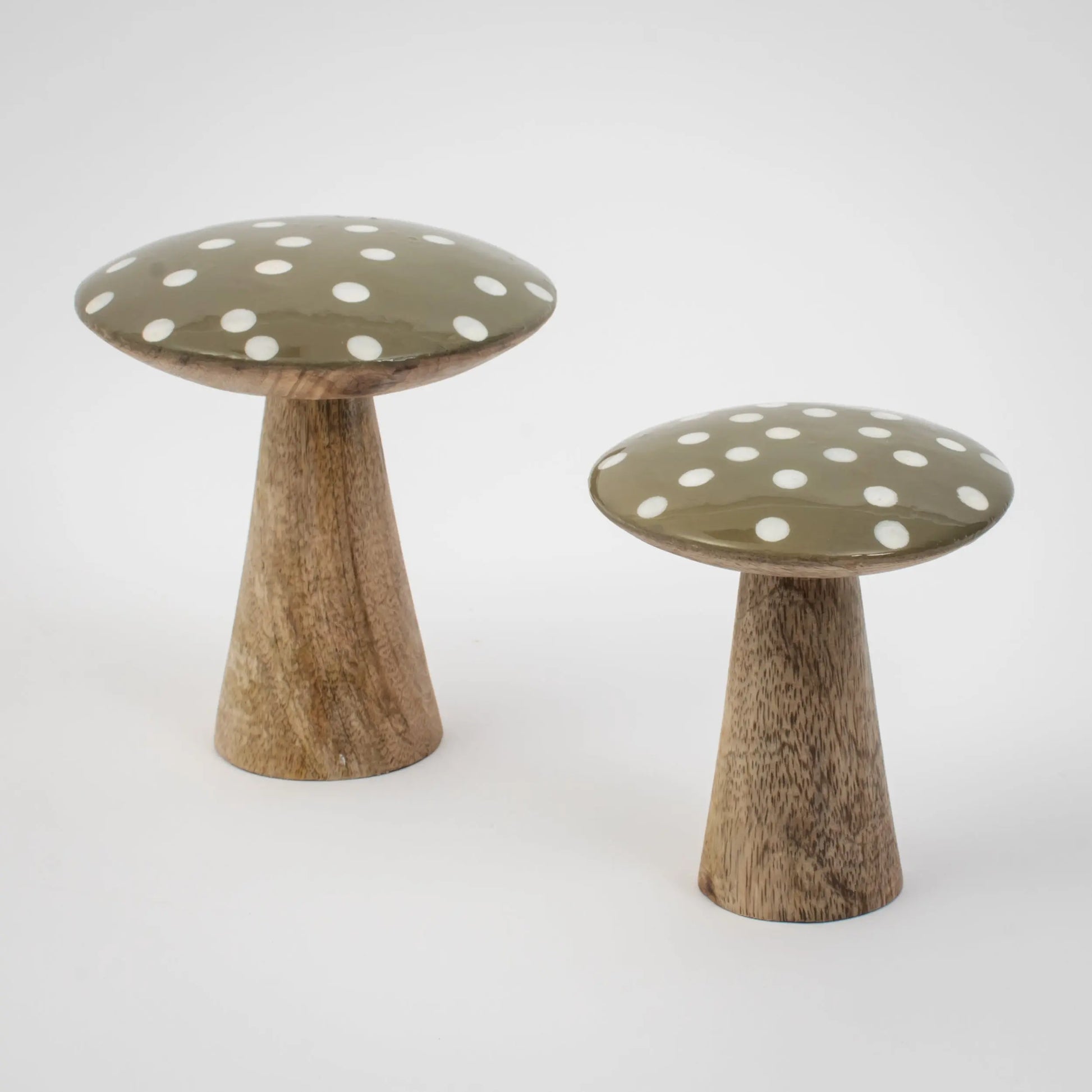 Funky Funghi Wooden Sculpture Set - GigiandTom