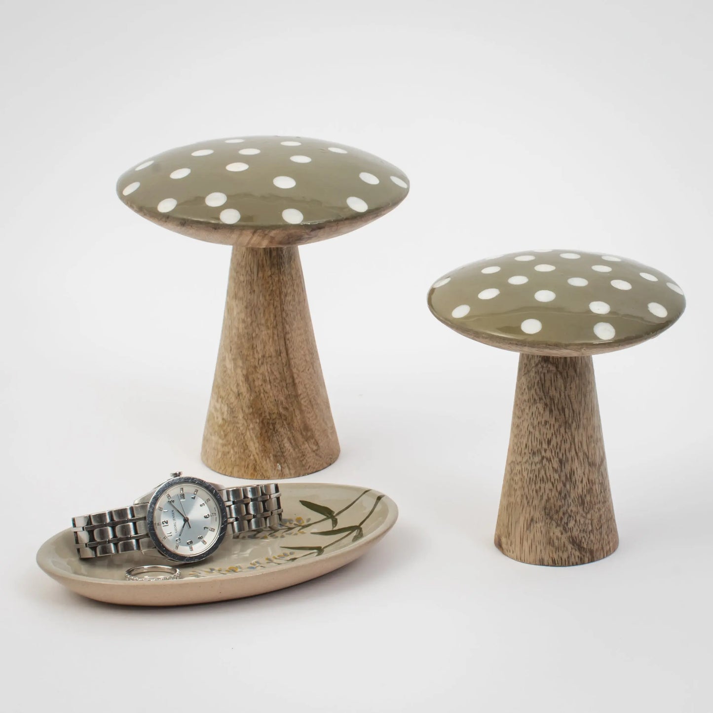 Funky Funghi Wooden Sculpture Set - GigiandTom