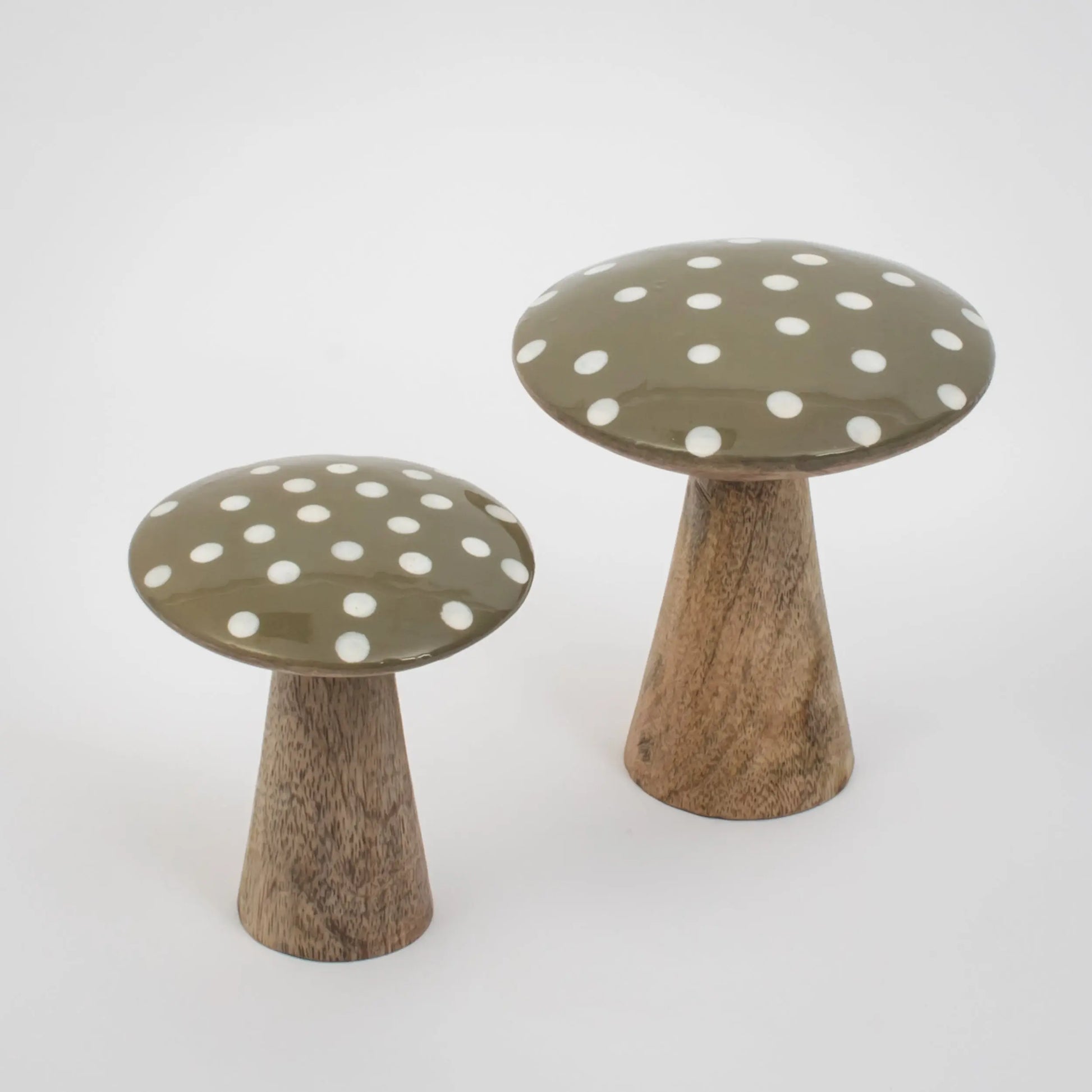 Funky Funghi Wooden Sculpture Set - GigiandTom