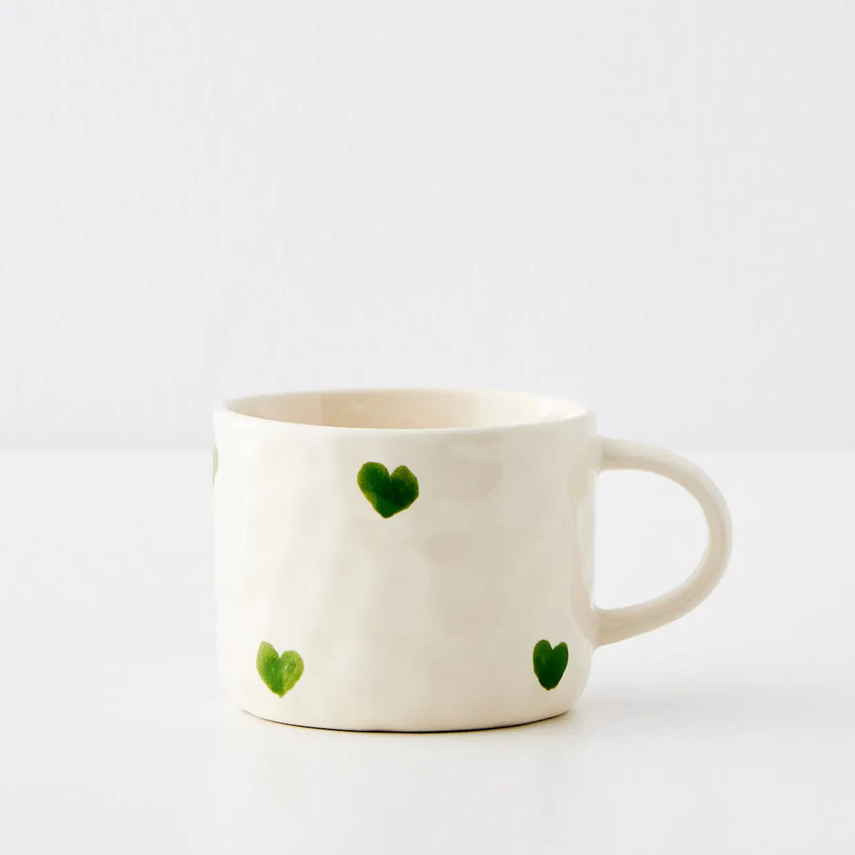 Heartfelt Ceramic Mug White - GigiandTom