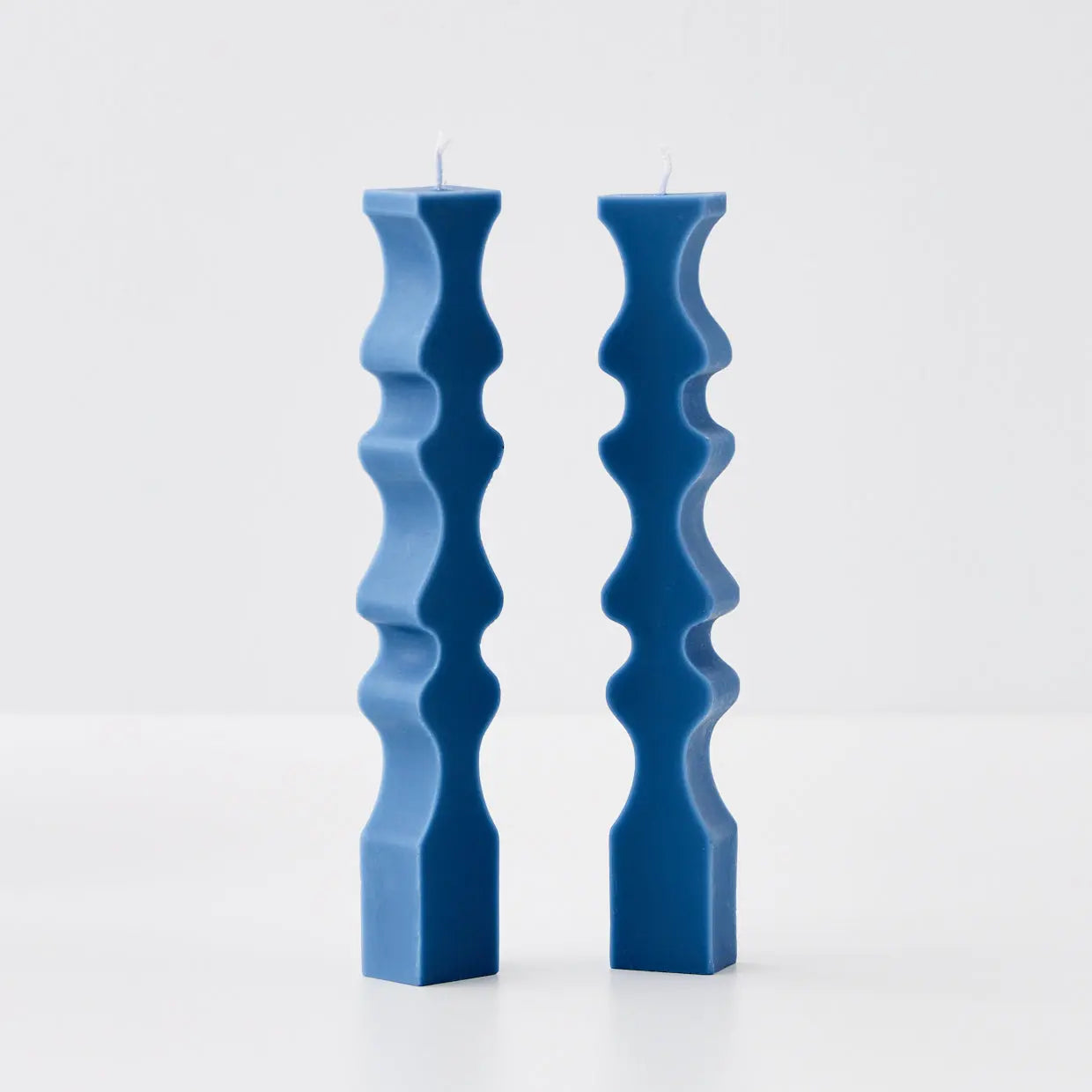 Inset Taper Candle Navy 2 Pack - GigiandTom
