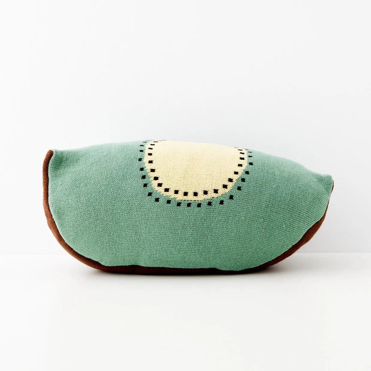 Kiwi Green Cotton Cushion - GigiandTom