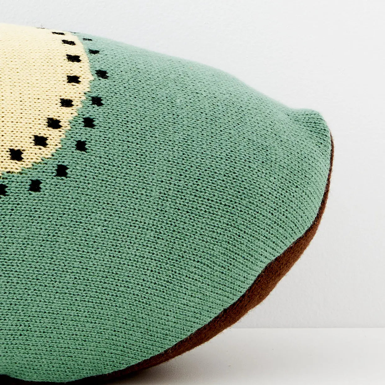 Kiwi Green Cotton Cushion - GigiandTom