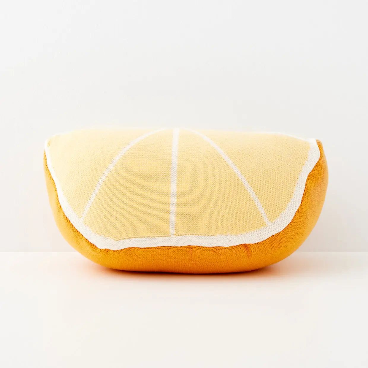 Lemon Yellow Cotton Cushion - GigiandTom
