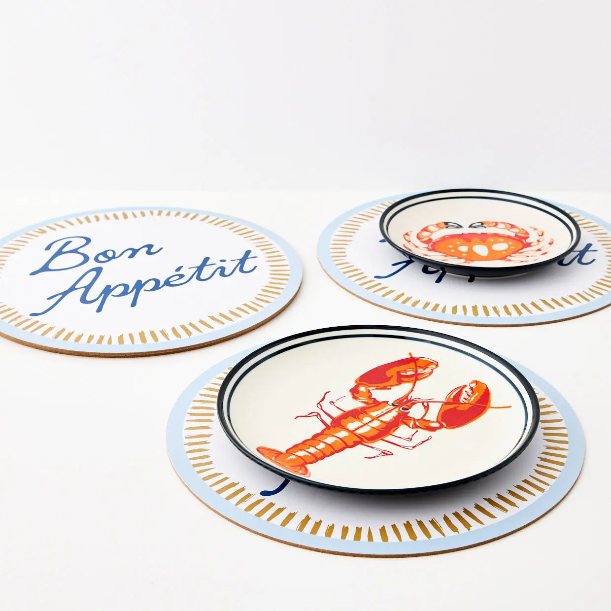 Lobster Ceramic Plate - GigiandTom