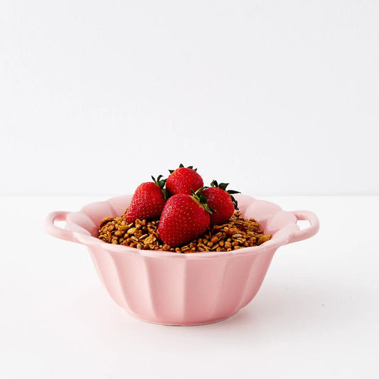 Lolita Ceramic Fruit Bowl Baby Pink - GigiandTom