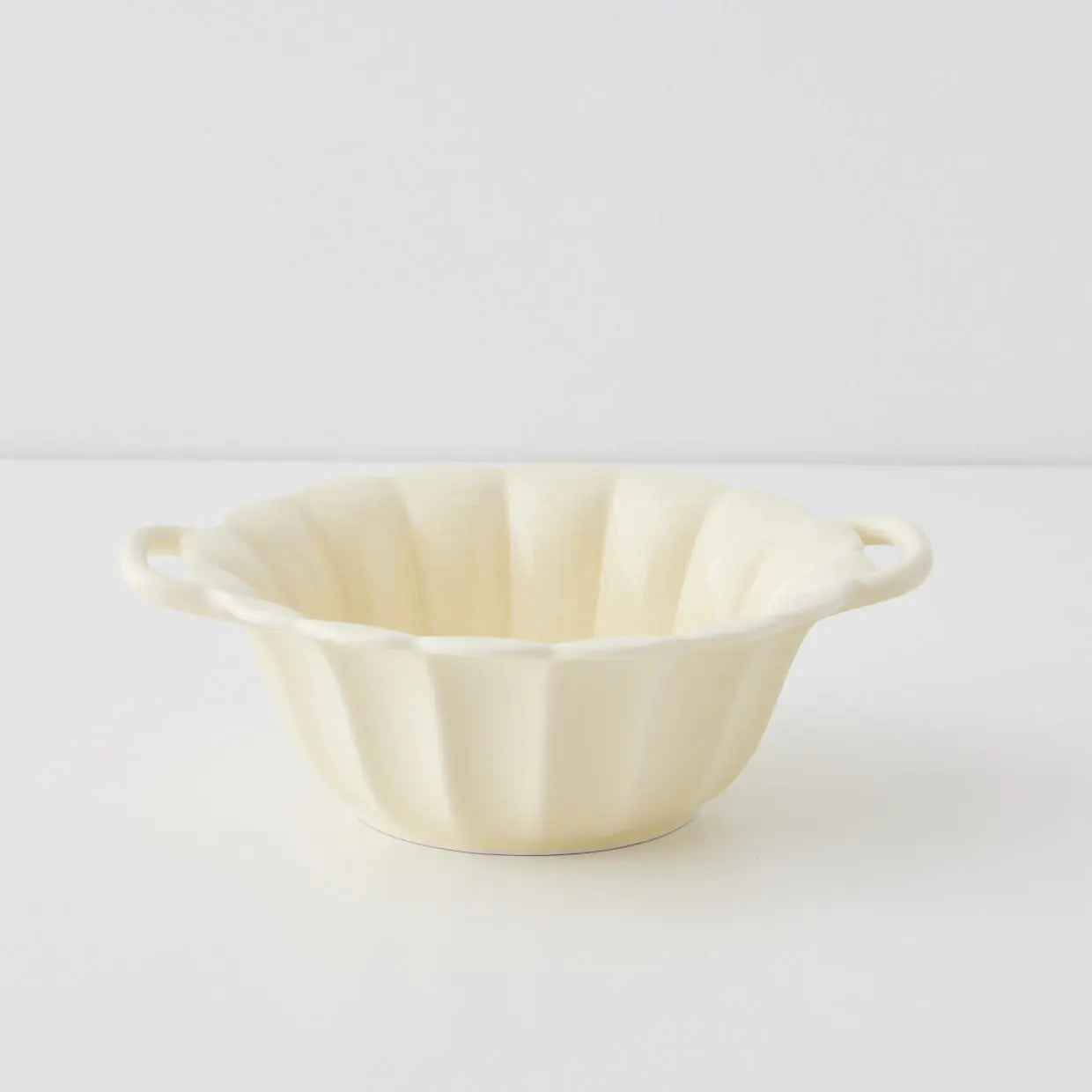Lolita Ceramic Fruit Bowl White - GigiandTom