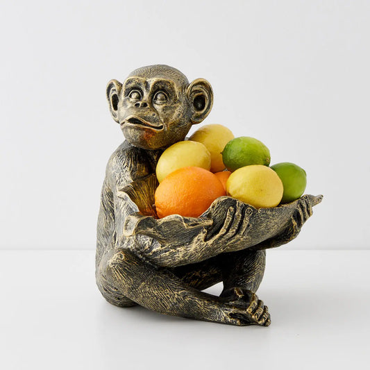 Max Monkey Resin Sculpture - GigiandTom