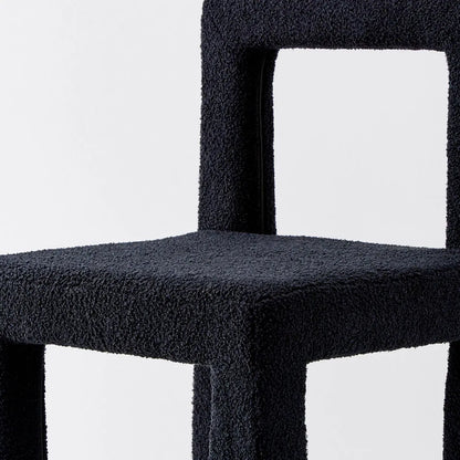 Nordic Accent Chair Boucle Black - GigiandTom