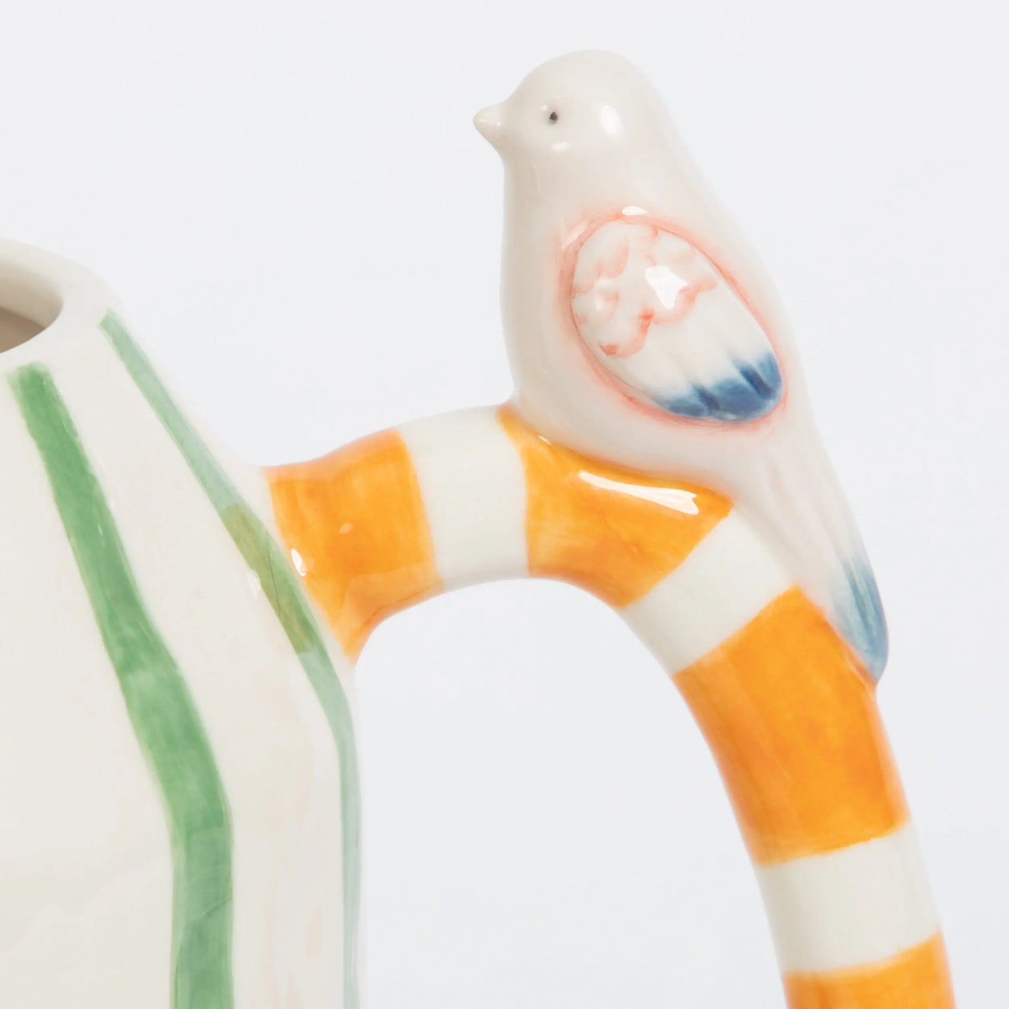 Peek-a-Parrot Ceramic Jug - GigiandTom