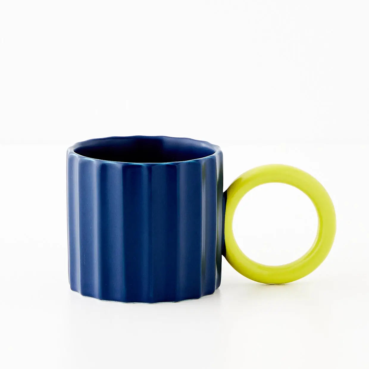 Piccolo Ceramic Coffee Mug Navy - GigiandTom