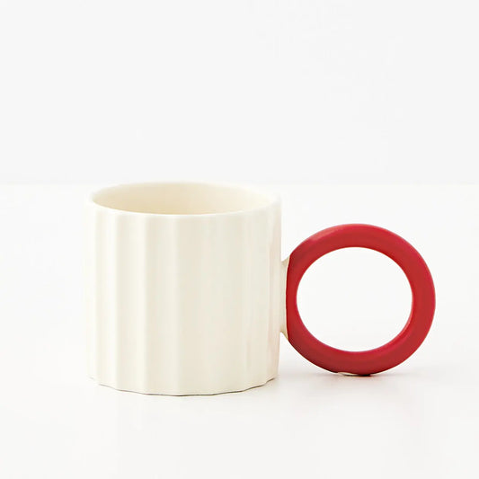 Piccolo Ceramic Coffee Cup White - GigiandTom