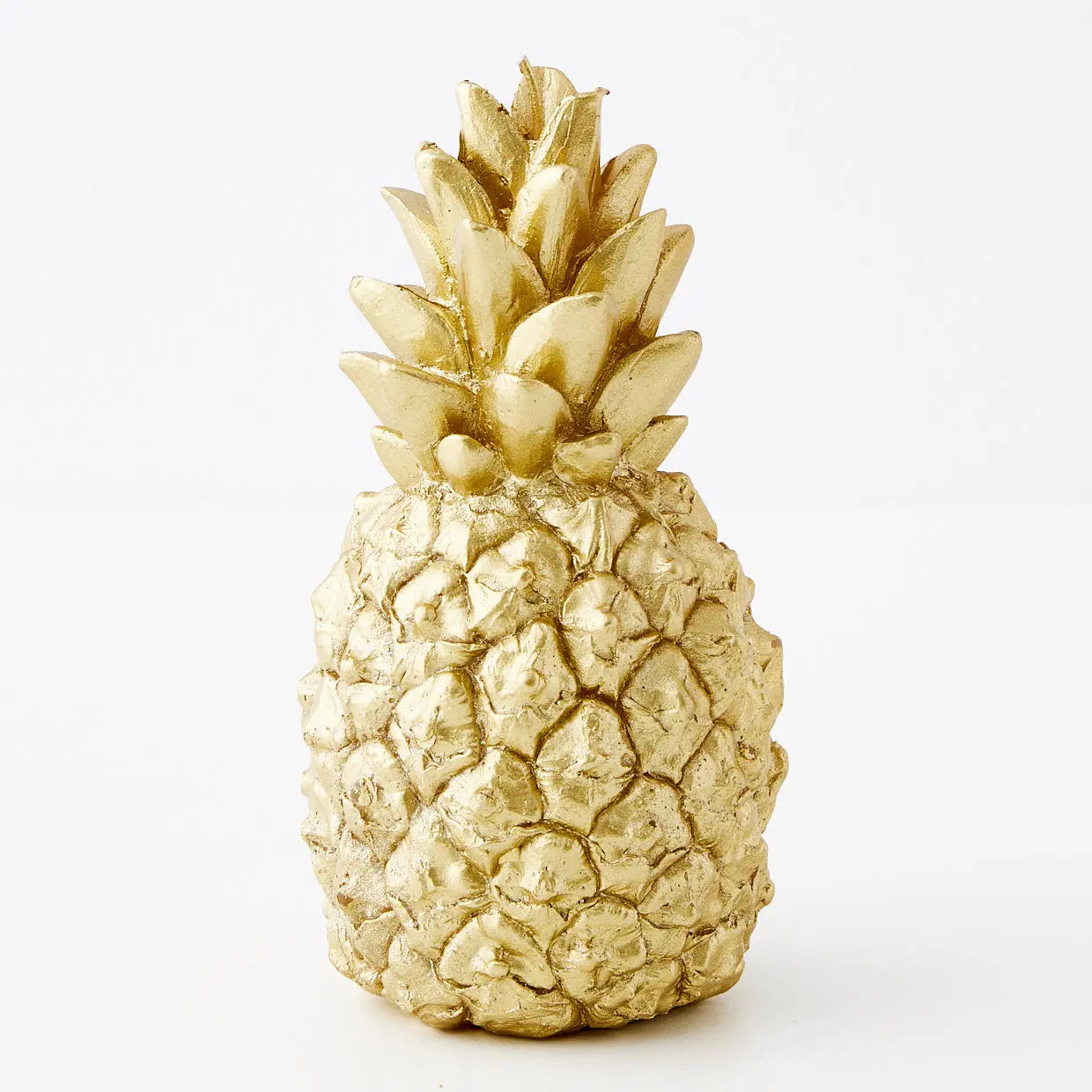 Pineapple Shaped Candle Gold - GigiandTom