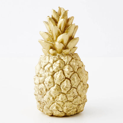Pineapple Shaped Candle Gold - GigiandTom