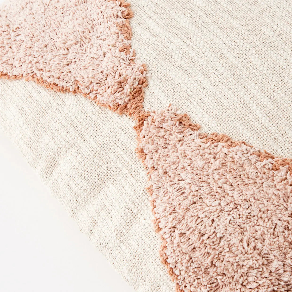 Boho Cotton Cushion with Insert Nude/Pink - GigiandTom