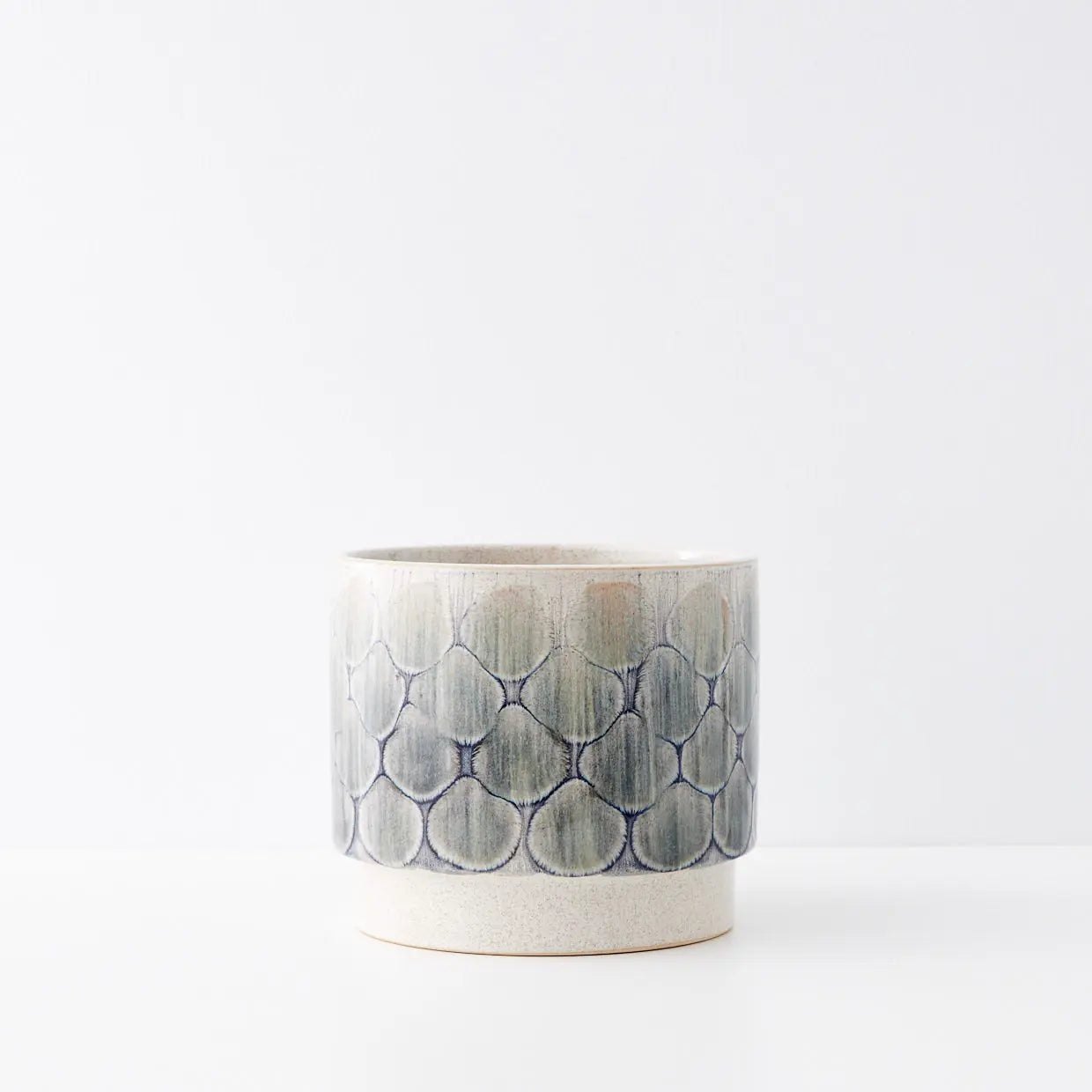 Plume Glazed Ceramic Plant Pot - GigiandTom