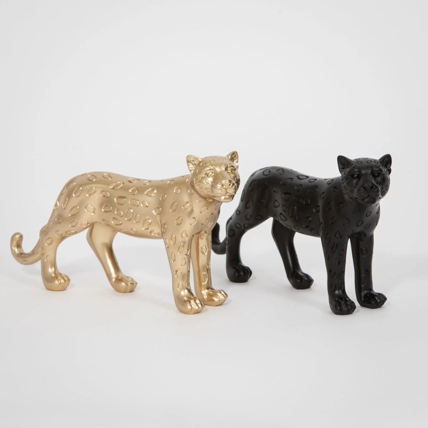 Prowling Around Resin Sculpture Set of 2 - GigiandTom