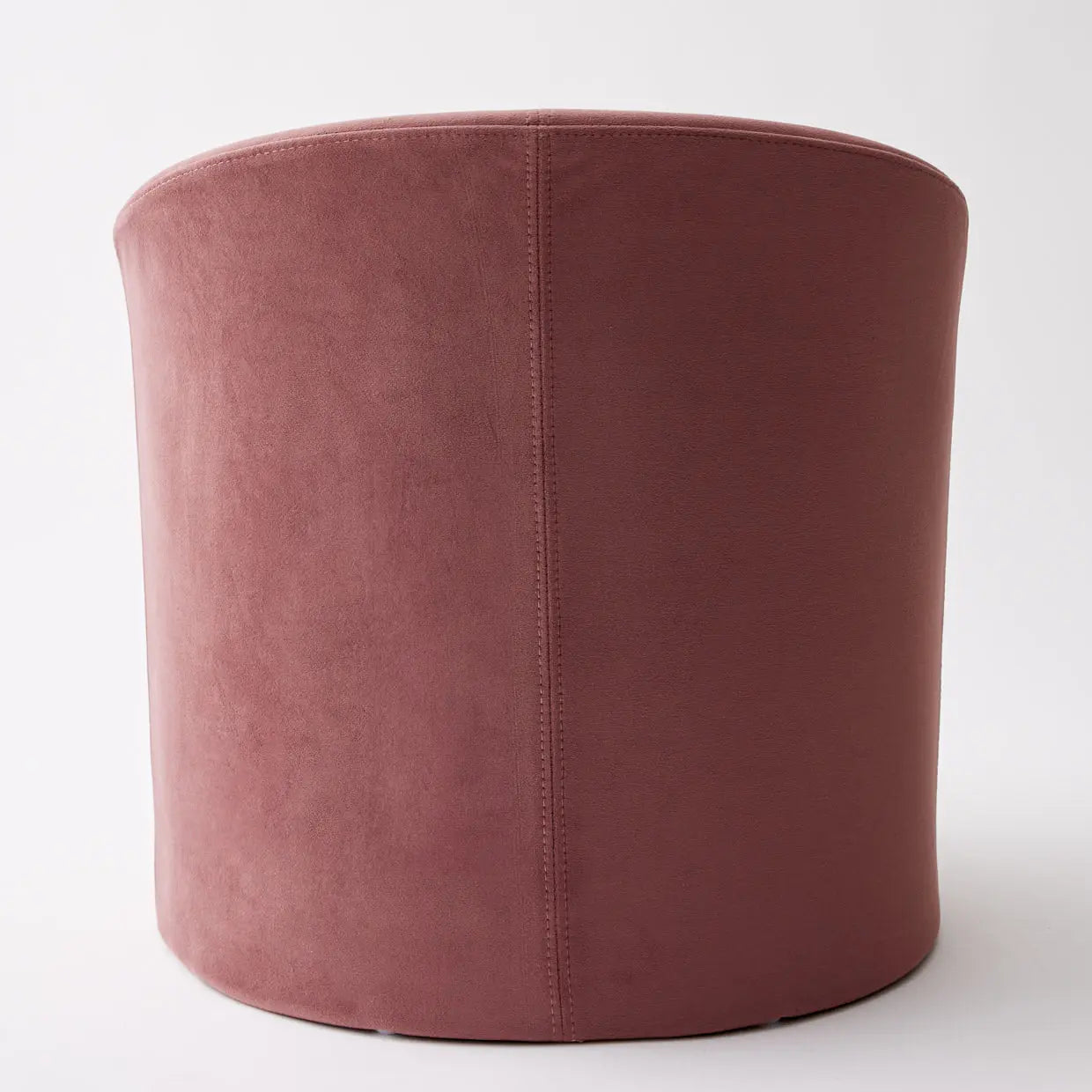 Rotunda Mock Suede Stool Pink - GigiandTom