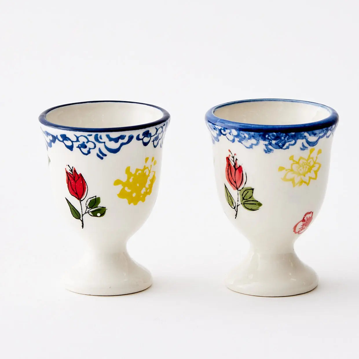 Springtime Ceramic Egg Cup Set - GigiandTom