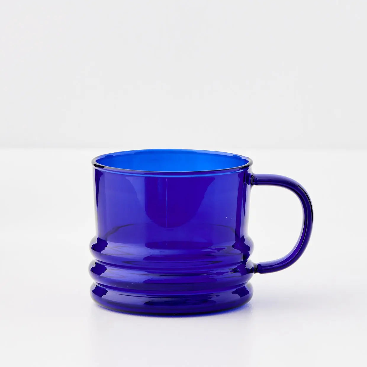 Stack Glass Coffee Mug Navy - GigiandTom