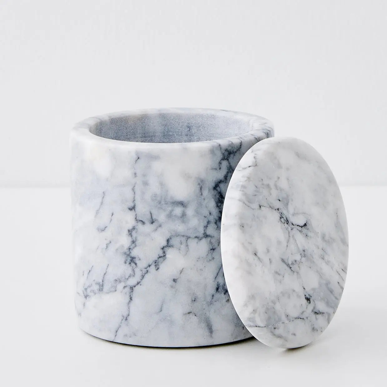 Stone Storage Jar with Lid - GigiandTom