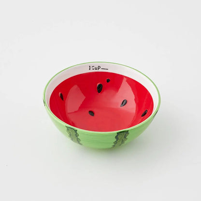 Watermelon Ceramic Bowl Red - GigiandTom