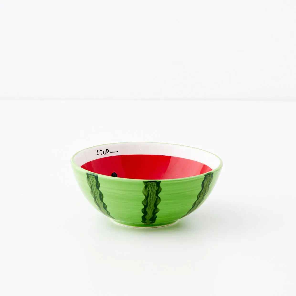 Watermelon Ceramic Bowl Red - GigiandTom